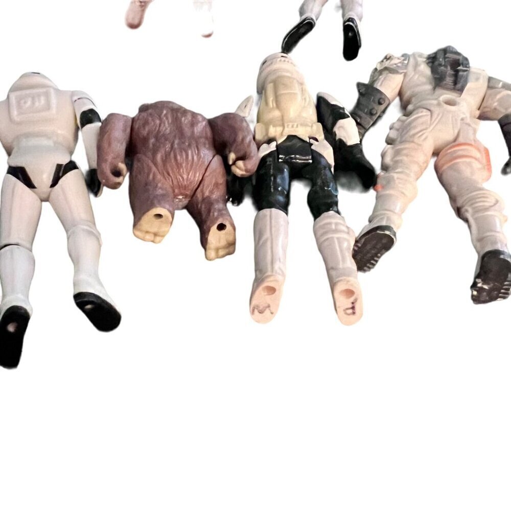 Vintage 1983+ Kenner Star Wars Action Figure Lot LFL Biker Scout Stormtrooper Kl - Picture 7 of 16